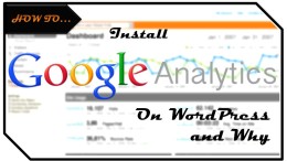 how to install google analytics on wordpress